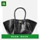 香港直邮DeMellier 女士 New 1h可退 York 鳄鱼皮革感手提包