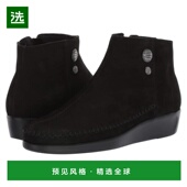 美国直邮 真皮踝靴 SAS 女士时装 1h可退 经典 Jade 靴 舒适缓冲