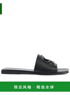 香港直邮Gianvito Rossi 徽标平底拖鞋凉鞋女鞋 G1772005CUO