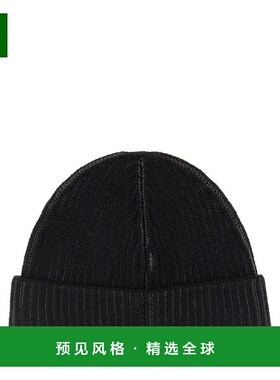 1h可退 香港直邮Kenzo 高田贤三 女士 黑色羊毛棉帽子 FF68BU200K