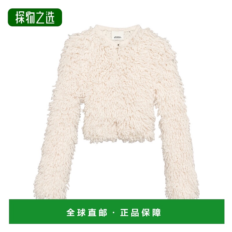香港直邮Isabel Marant 长袖羊毛皮草 VE0557FBC3L04I短款