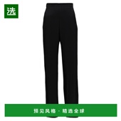 舒适时尚 1h可退 休闲长裤 black黑色 香港直邮Marella 女士