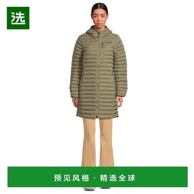 1h可退 香港直邮marmot 土拨鼠 女士 Echo Featherless 长款夹克