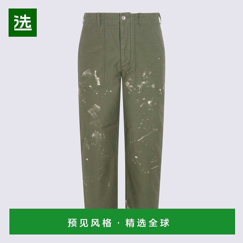 香港直邮AURALEE 男士休闲裤 A25AP01BPOLIVEGREEN AW2025
