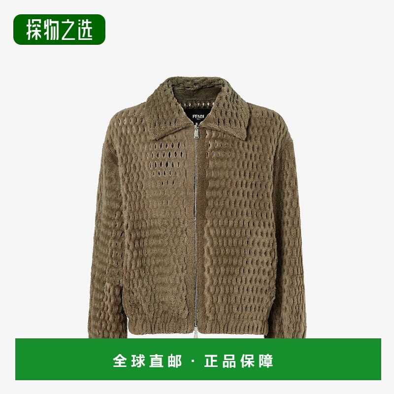 1h可退 欧洲直邮FENDI 芬迪 25秋冬 FM0296AS9MF0ZQY 男士 夹克