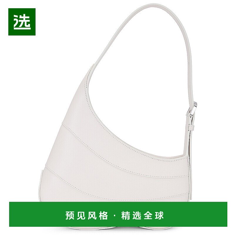 1h可退 香港直邮Alaïa 女士 Djinn 拉链式水饺包(Ivoire) 1S06027