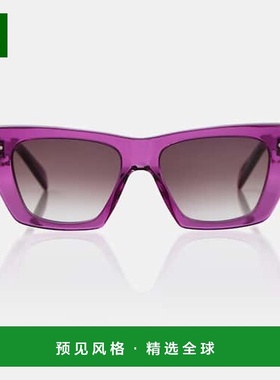 1h可退 香港直邮Celine 思琳 女士 猫眼醋纤太阳眼镜 purple紫色