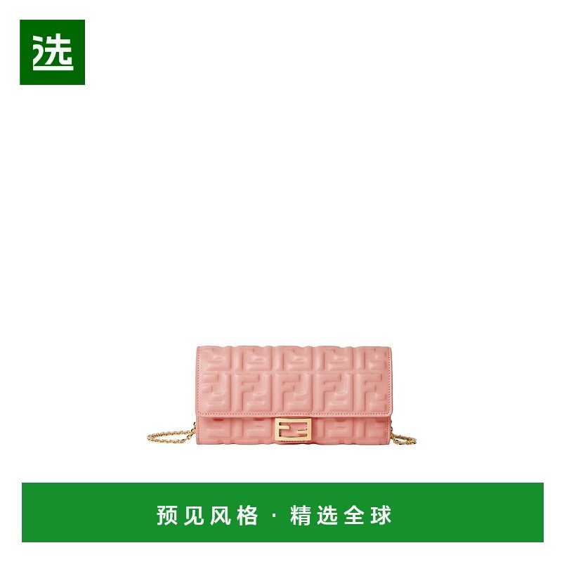 香港直邮Fendi Baguette  FF 图案钱包 8M0365AAJD
