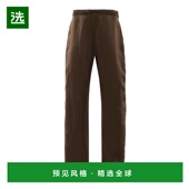 铜氨纤维直筒裤 1h可退 brown棕色 女士 Miros 香港直邮The Row