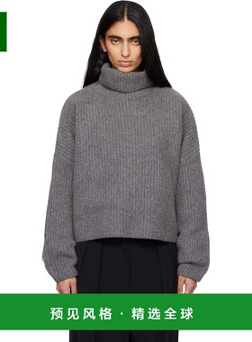 1h可退 香港直邮Arch4 女士 灰色 Delphine Chunky 高领毛衣 KNJP