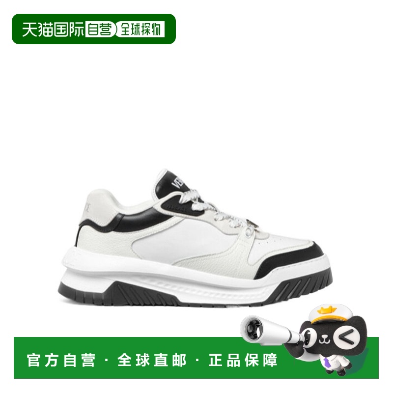香港直邮Versace Odissea运动鞋 10154371A10925范思哲牛皮系带