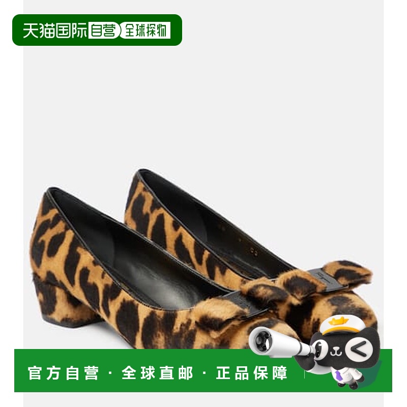 香港直邮Salvatore Ferragamo 菲拉格慕 女士 Vara 小牛毛浅口鞋