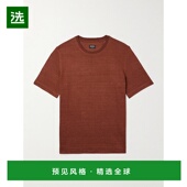 亚麻T恤 1h可退 UF352A9F776 男士 Oasi 香港直邮Zegna 杰尼亚