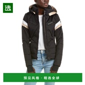 美国直邮 黑色缎面派克大衣 FERA 1h可退 Ally Luxe 女装 毛呢