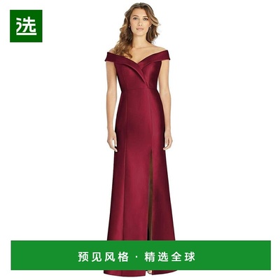 1h可退 【美国直邮】alfred sung 女士 连衣裙长裙礼服