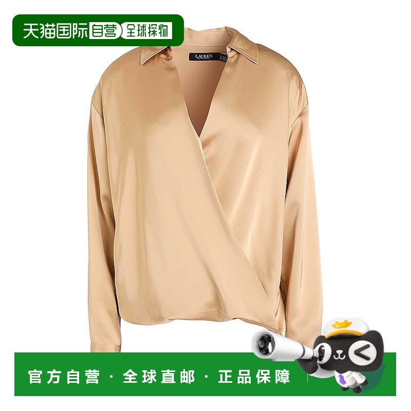 1h可退 香港直邮Lauren Ralph Lauren 女士 上衣 beige米色 舒适