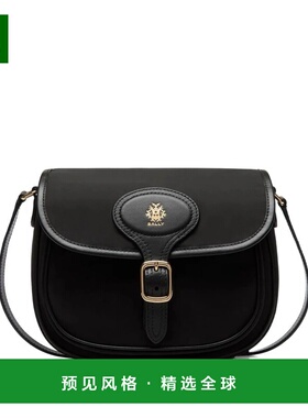 1h可退 香港直邮BALLY 女士单肩包 WAC045NY328U901Y AW2025 黑色