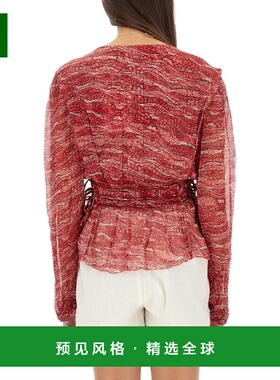 1h可退 香港直邮ISABEL MARANT ÉTOILE 女士T恤 HT0552FAC1J07E70