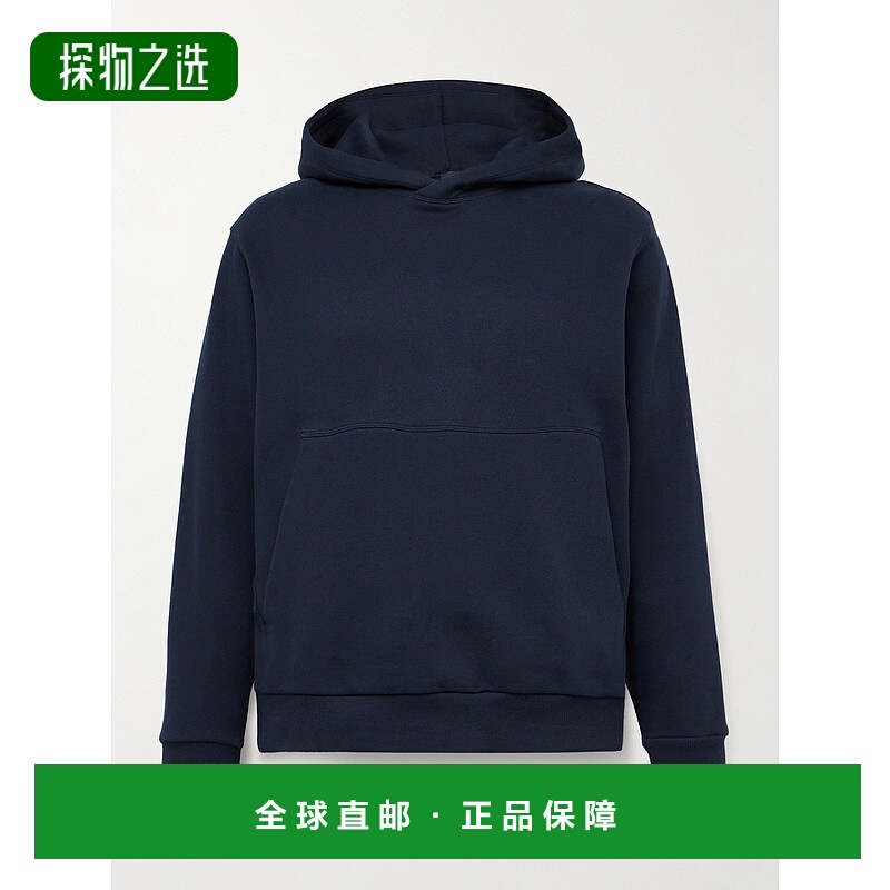 香港直邮Lululemon 男士 Steady State 棉混纺针织连帽衫 LM3FAES