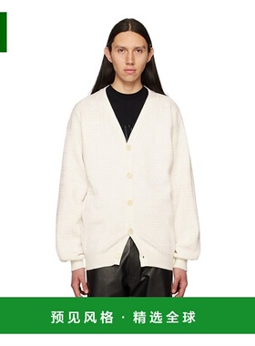 香港直邮Vtmnts 徽标针织开衫 VL16KN120WWhite