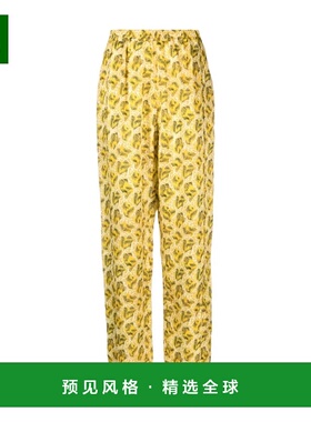 香港直邮Isabel Marant 图案休闲裤 PA0131FAA3J09I直筒印花