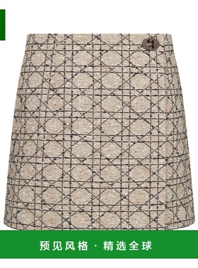 香港直邮Dior 格纹裙裤 551P45C7757迪奥