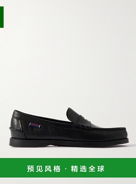 1h可退 Sebago 仕品高 男士 Dolphin 打蜡皮革乐福鞋 761
