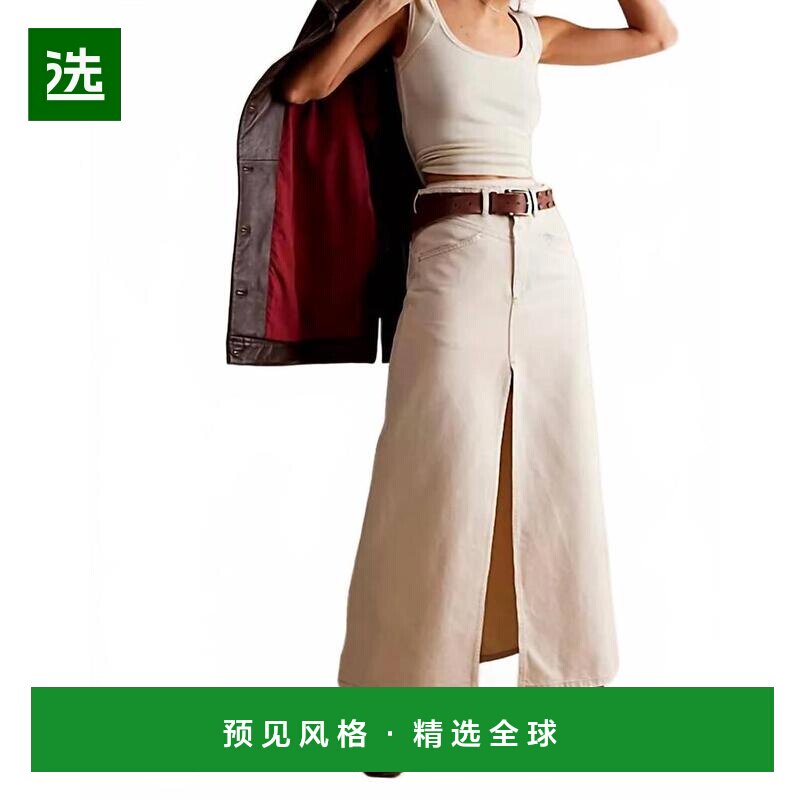 【美国直邮】free people 女士 半身裙 支付后1h可退长裙图片