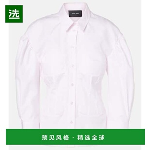 1h可退 香港直邮Simone Rocha 蒙娜·罗莎 女士 棉质束腰衬衫