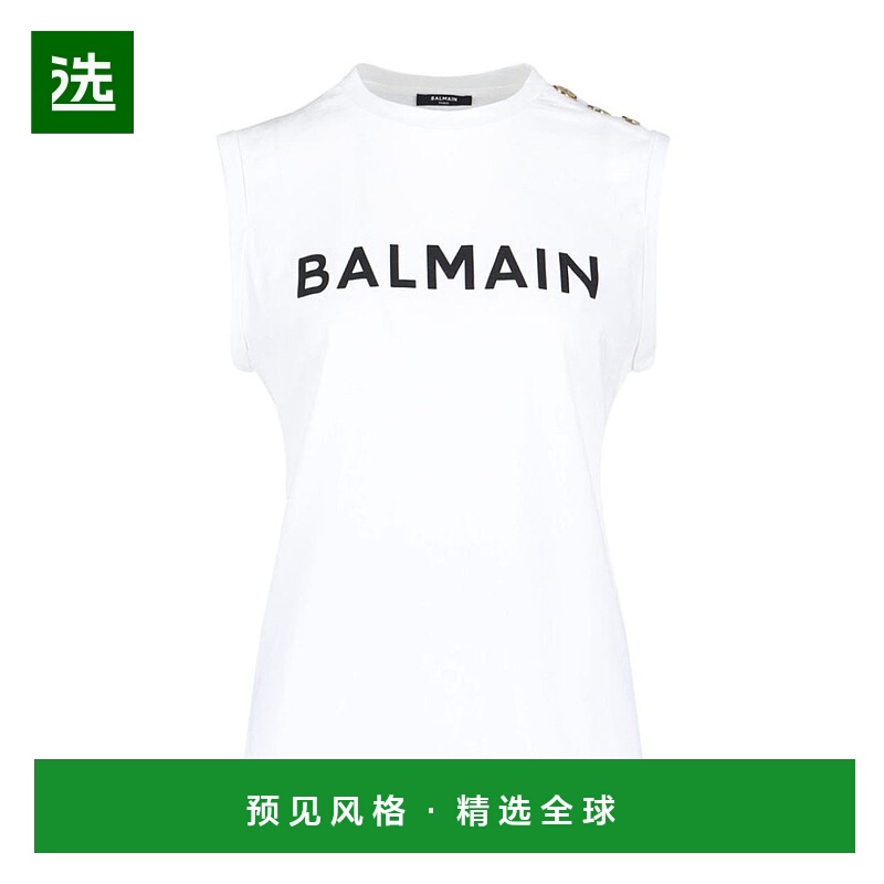 1h可退 欧洲直邮BALMAIN 女士T恤 AF1ED000BB02GAB