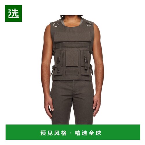 1h可退 香港直邮Rick Owens Concordians Bonotto Capsule 马甲 R