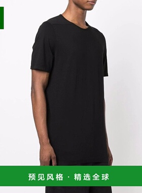香港直发Rick Owens瑞克·欧文斯男士黑色短袖T恤DU02A3250RN