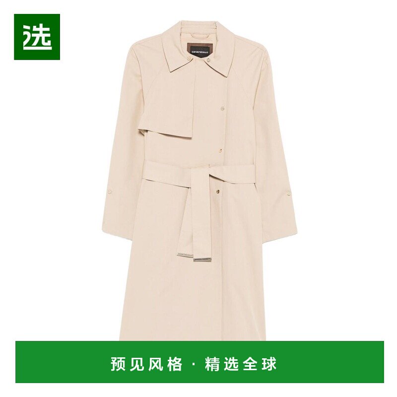 香港直邮EMPORIO ARMANI 女士夹克 EW003430AF12646U6151风衣