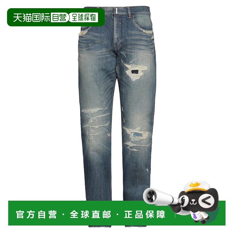 香港直邮Givenchy 纪梵希 男士 牛仔长裤 blue蓝色 舒适时尚