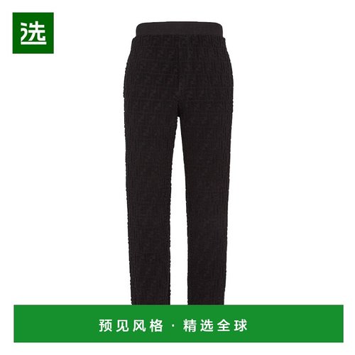 香港直邮Fendi FF图案运动裤休闲裤 FB0942ARYP