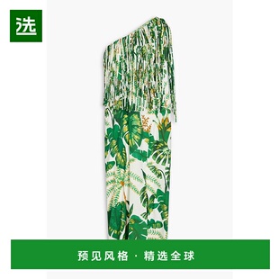 单肩流苏印花亚麻混纺长款 1h可退 女士 RIO 连衣裙 香港直邮FARM