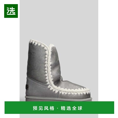 香港直邮MOU 女士雪地靴 431732FW101000C AW2025 灰色 Mou Eskim