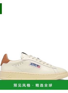 1h可退 香港直邮AUTRY 男士 皮质棕色运动鞋 ADLMMR15 brown棕色