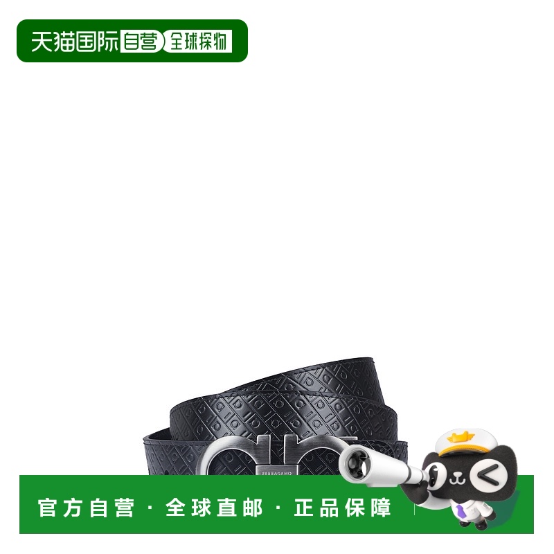 1h可退 欧洲直邮ferragamo 男士 腰带菲拉格慕牛皮皮带