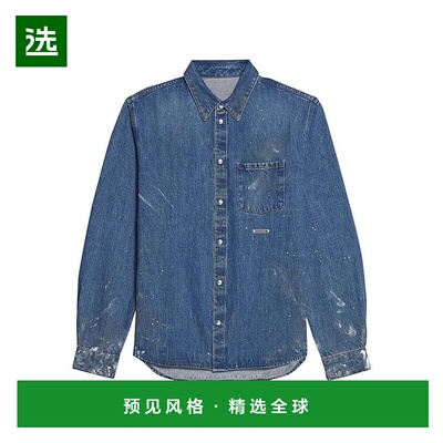 1h可退 【美国直邮】Helmut Lang Painted Denim Shirt Jacket 女