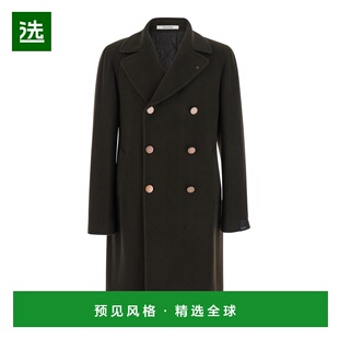 1h可退 香港直邮Tagliatore 男士 'Arden' Revers 棕色双排扣凹口