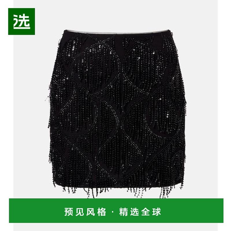 1h可退 香港直邮ROTATE BIRGER CHRISTENSEN 女士 Vika 流苏珠片,女装/女士精品,半身裙,淘宝优惠券,粉丝福利购,淘宝优惠卷