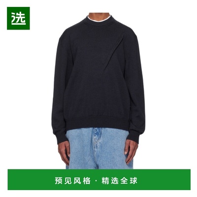 香港直邮Y/PROJECT 男士针织毛衣 206SW011DARKNAVY AW2024