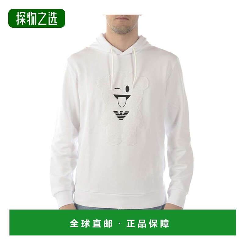 香港直邮Emporio Armani 抽绳兜帽长袖卫衣 3G1M711J07Z阿玛尼