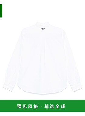 香港直邮KENZO 女士衬衫 FF52CH2649LO01 SS2025 白色 Boke Flowe