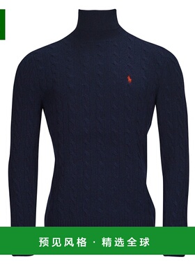 欧洲直邮Polo Ralph LaurenPULL COL ROULE EN MAILLE TORSADEE