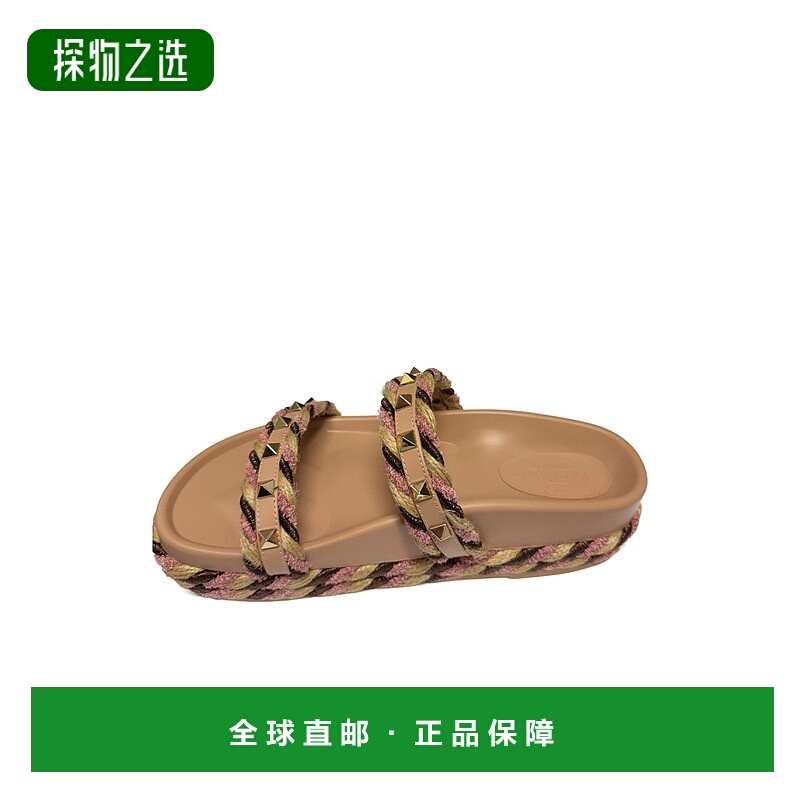 香港直邮Valentino Rockstud拖鞋 WS0JR3FJG