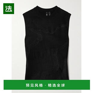 1h可退 香港直邮Adidas Originals 女士 提花针织背心 IN4341BLAC