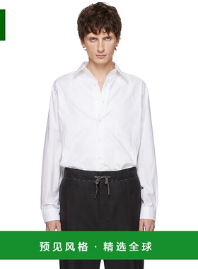 1h可退 香港直邮Maison Margiela 马丁·马吉拉 男士 白色衬衫 S6