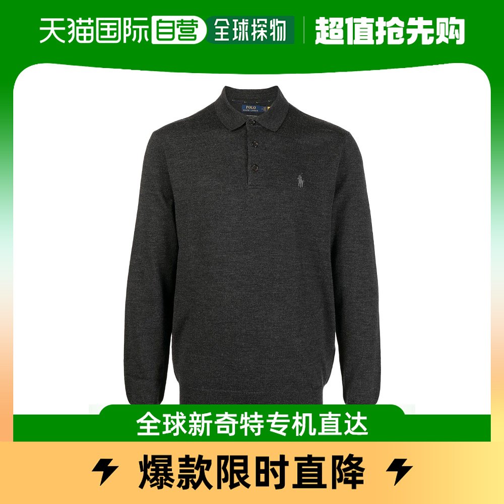 香港直邮Polo Ralph Lauren 长袖针织polo衫 710876852